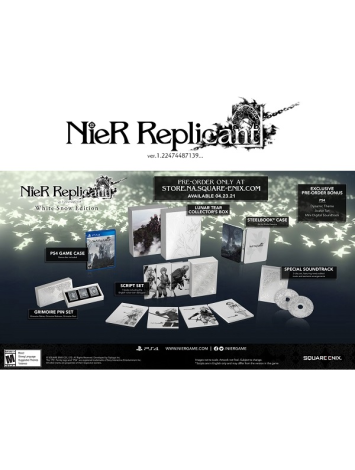 NieR Replicant White Snow Edition (PS4) US